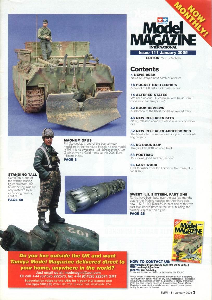 Tamiya Model Magazine 111 (2005-01)